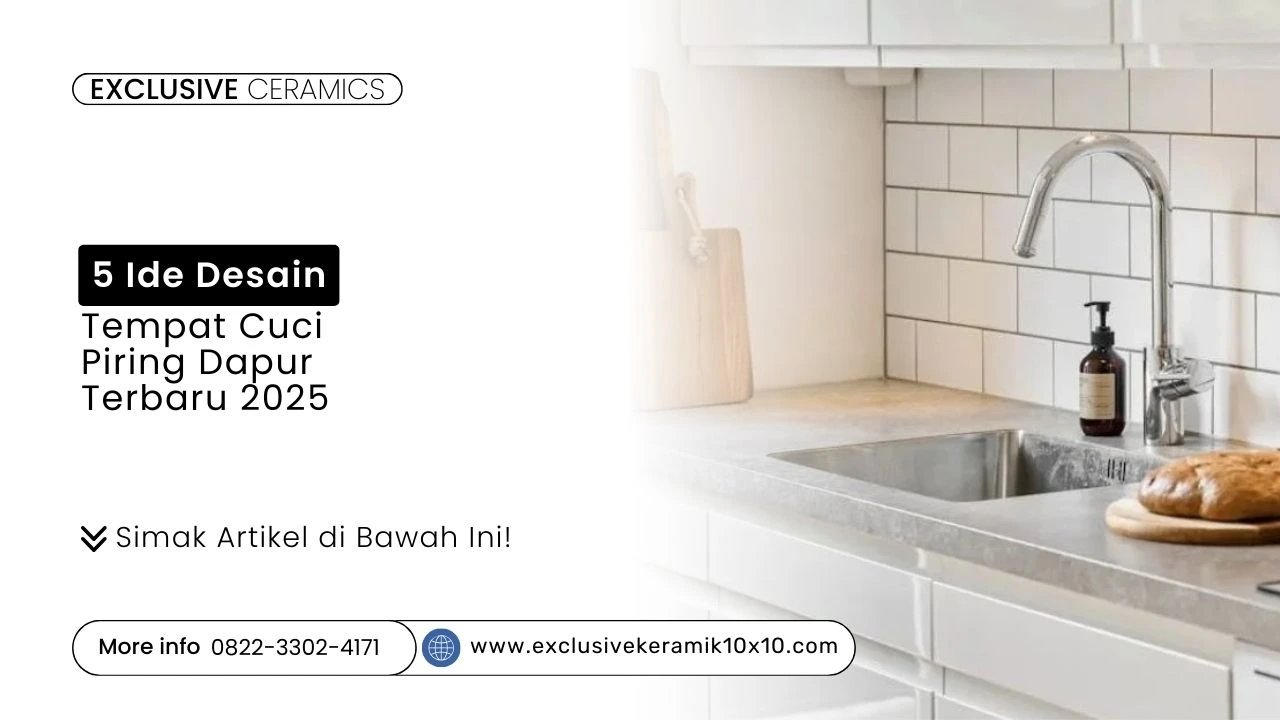 tempat cuci piring minimalis