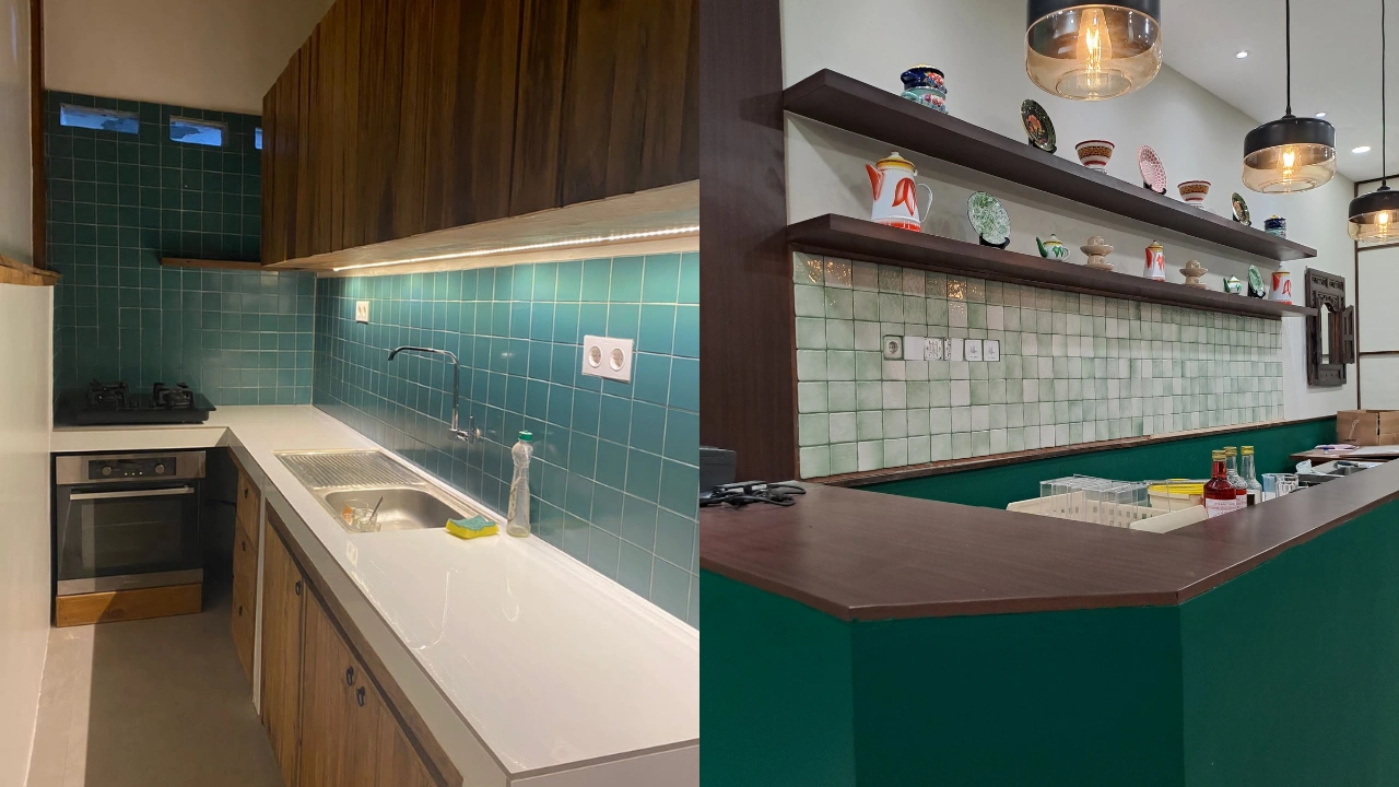 Keramik 10x10 Dapur Restoran