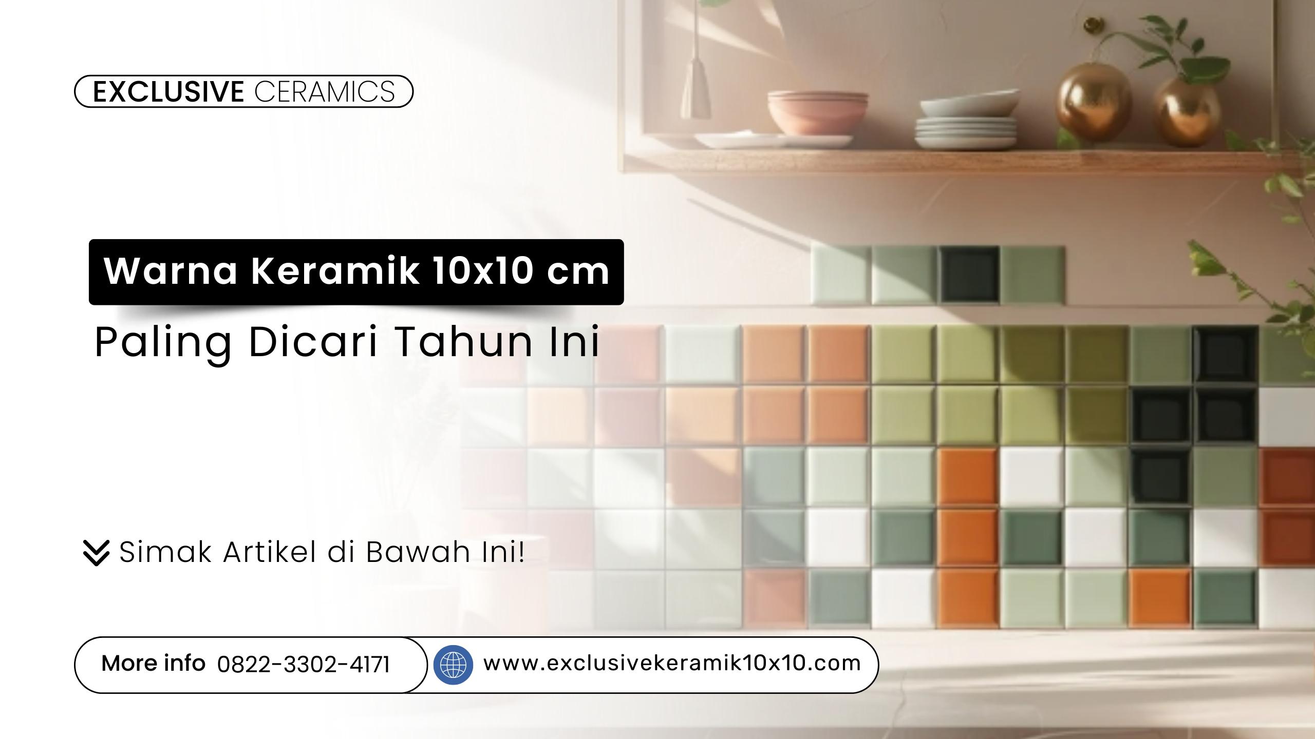 Keramik 10x10 cm terracotta tren 2025