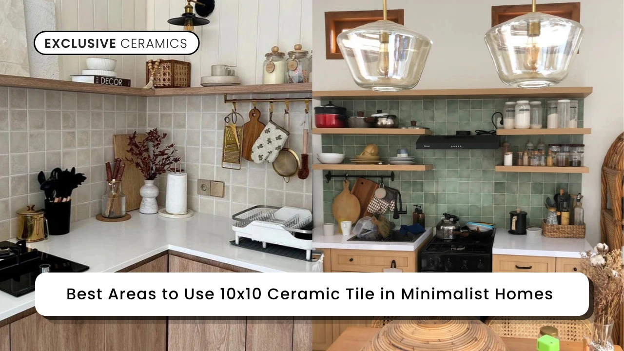 Best Areas to Use 10x10 Ceramic Tile in Minimalist Homes 