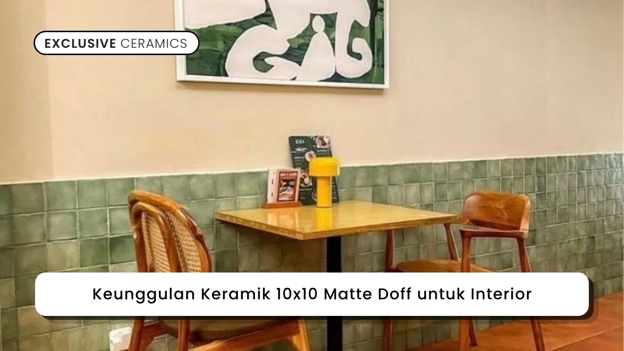 Keunggulan Keramik 10x10 Matte Doff untuk Interior