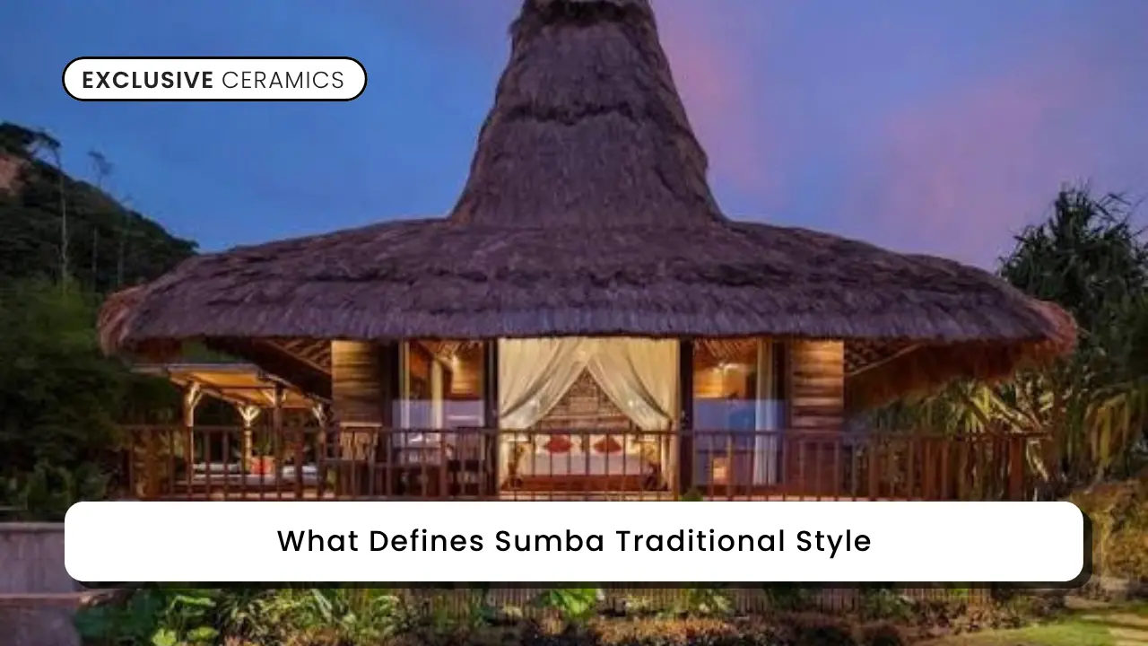What Defines Sumba Traditional Style